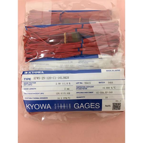 日本原裝進(jìn)口KYOWA應(yīng)變片KFGS-1-350-D17-23 R30C2