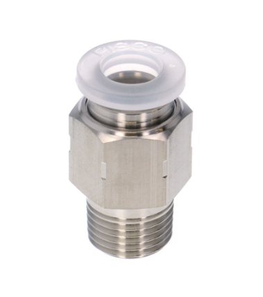 PISCO碧爍科直通不銹鋼SUS304管接頭PPC12-03SUS-F-C